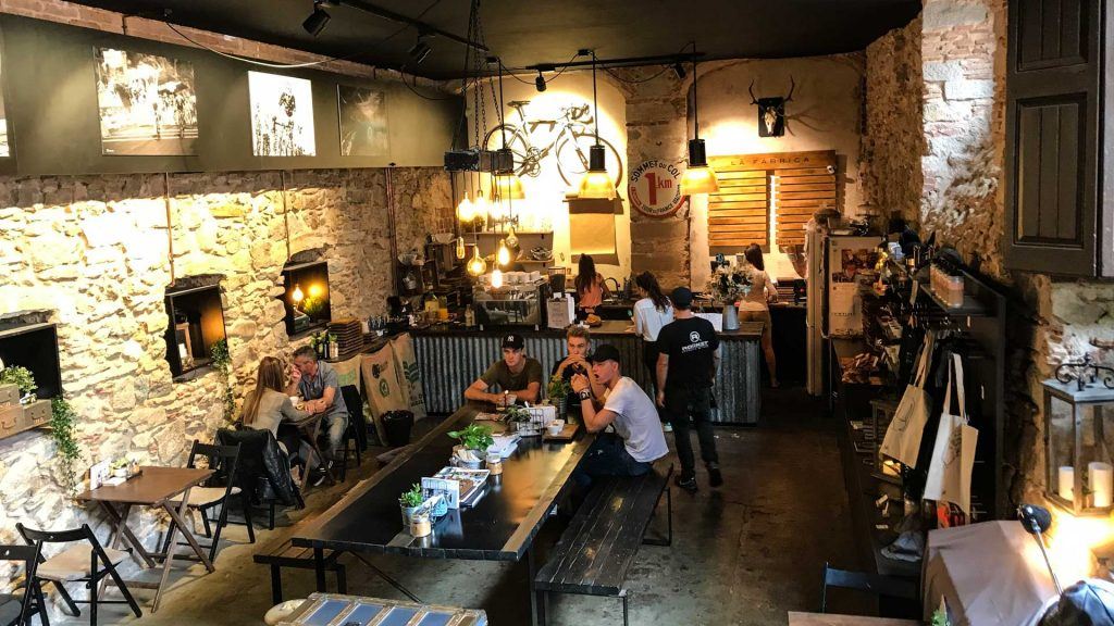 La Fábrica, Girona coffee shop