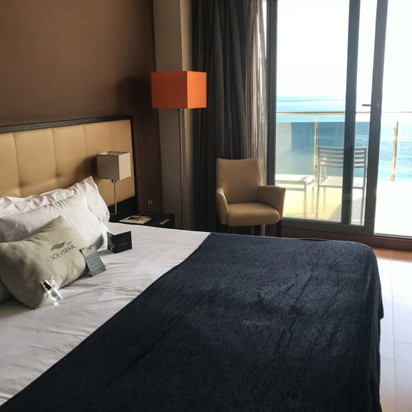 Bedroom at the Gran Hotel Sol y Mar