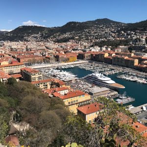 Nice marina, surrounded by beautiful old buildings