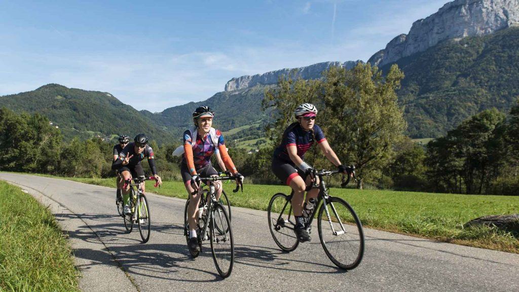 Cycling in the Col de la Colombière region
