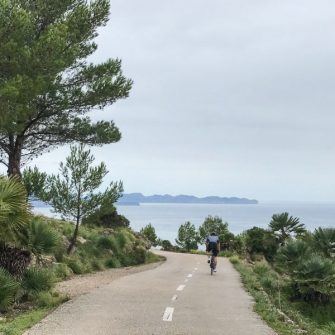 Some of the most beautiful views ever on this quiet mallorca cycling climb