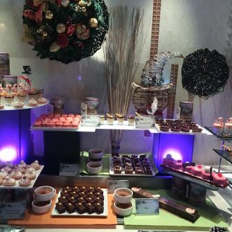 Christmas food at Constance Ephilia hotel Seychelles