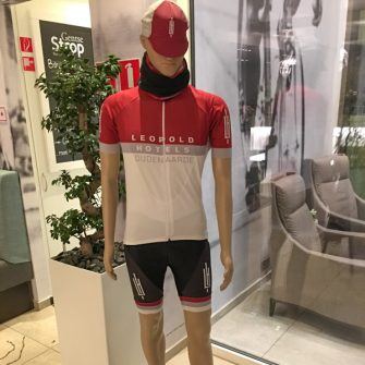 Cycling kit of the Hotel Leopold, Flanders