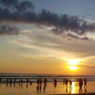 One of Bali's famous beaches