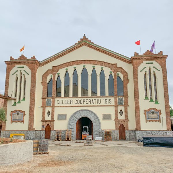 Wine cathedral in Falset, Costa Daurada