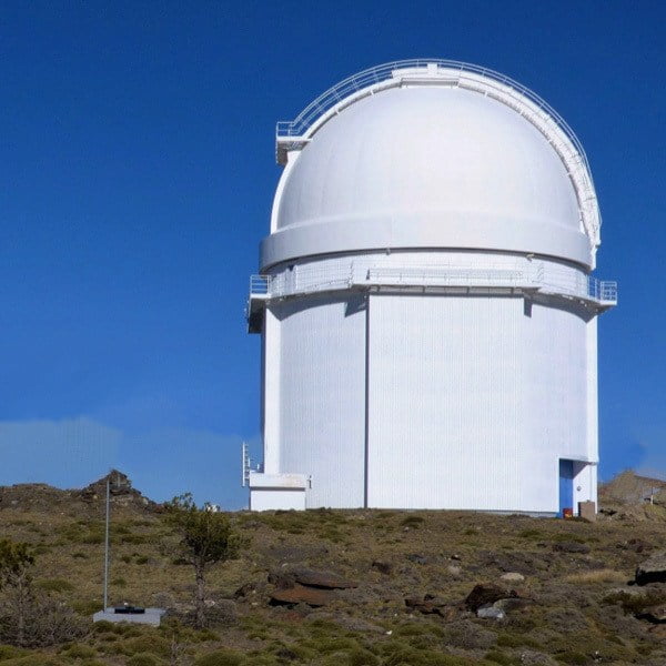 Observatory at the top of the Calar Alto climb