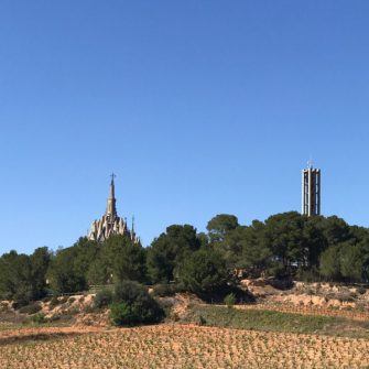 Gaudi inspired landscape, costa daurada