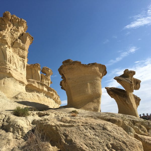 Bolnuevo rock formations, Murcia, Spain