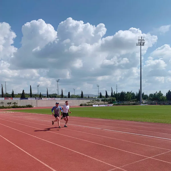 Running stadium in Cyprus