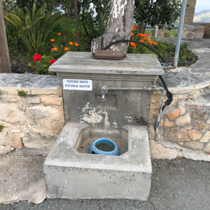 Water fountain in Cyprus
