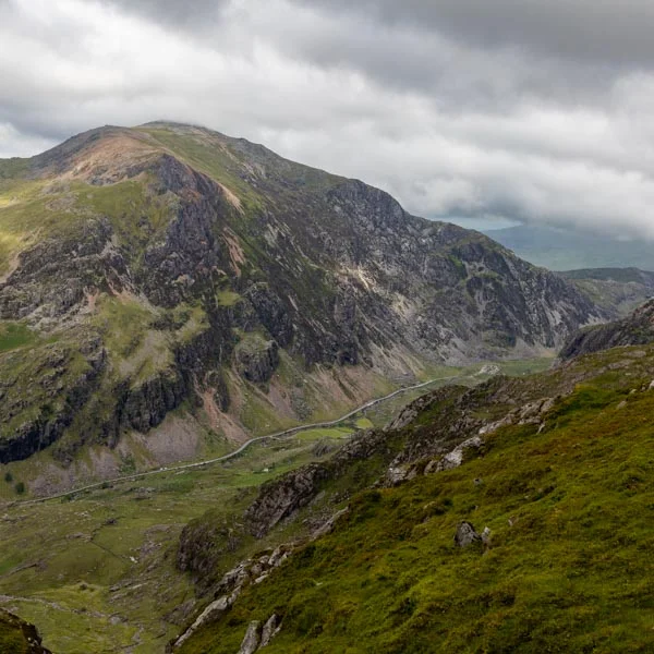 Llanberis Pass in the Snowdonia National Park, an exceptional cycling route