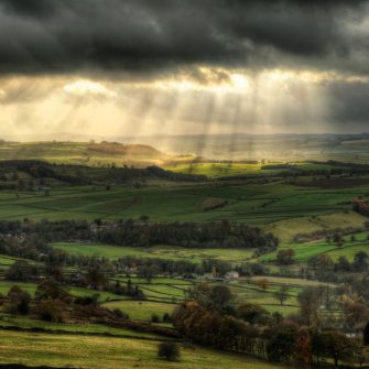 View over the Peak District