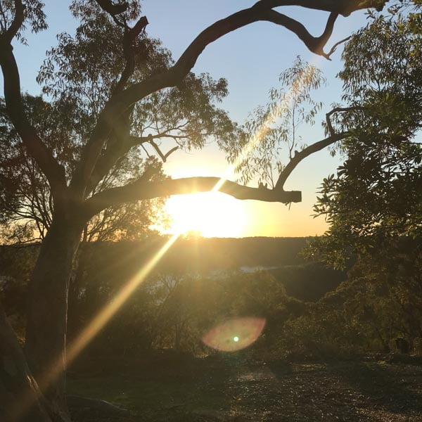 Sunrise at Bobbin Head near Sydney, Australia