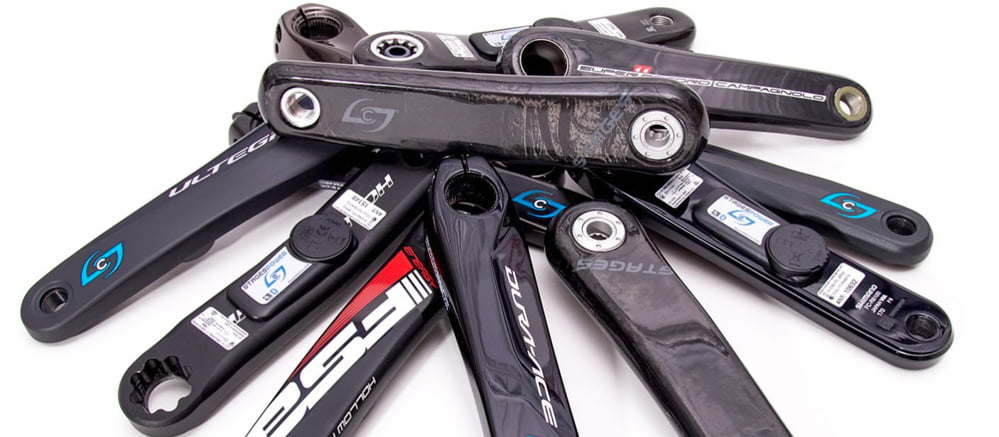 Cycling power meters in a pile