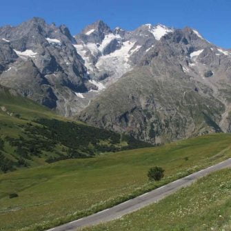 Descent Galibier, Alps, France