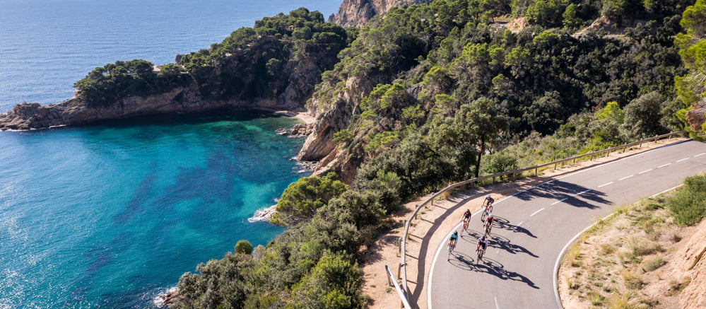 Cycling challenges along Girona Costa Brava's roads