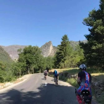 Easy cycling route from GIrona