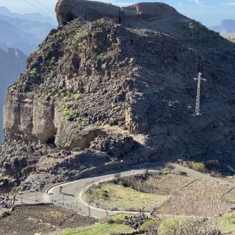Near El Toscon Valley of the Tears Gran Canaria bike route