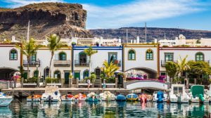 Puerto de Mogan is a great choice of place to stay for cyclists in Gran Canaria