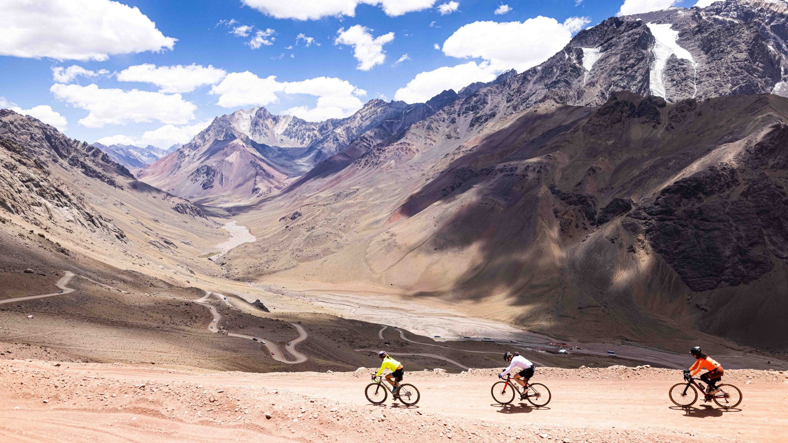 Cycling in Argentina on a trans andes cycling trip