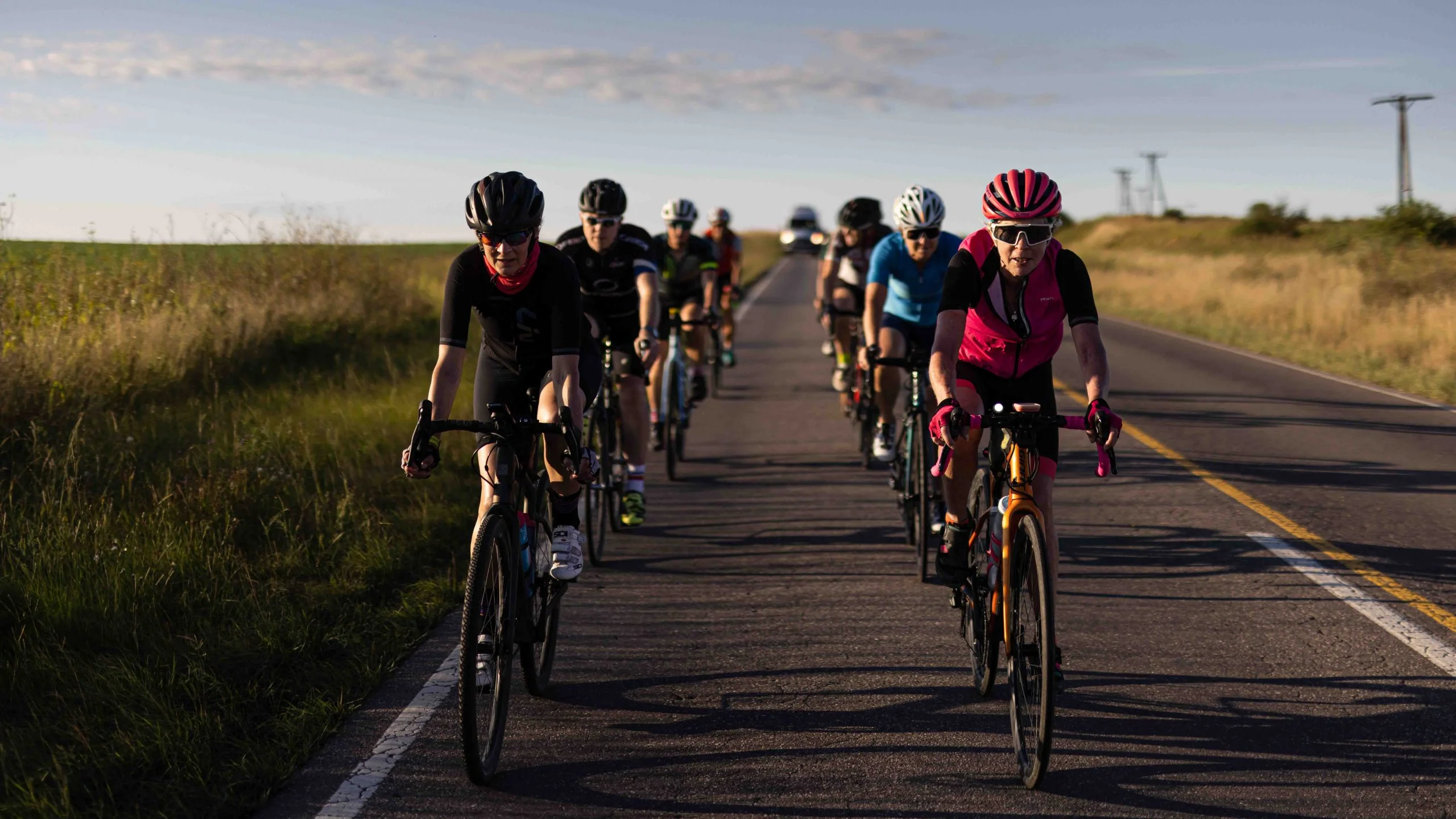 Cycling group crossing South America west to east by bike