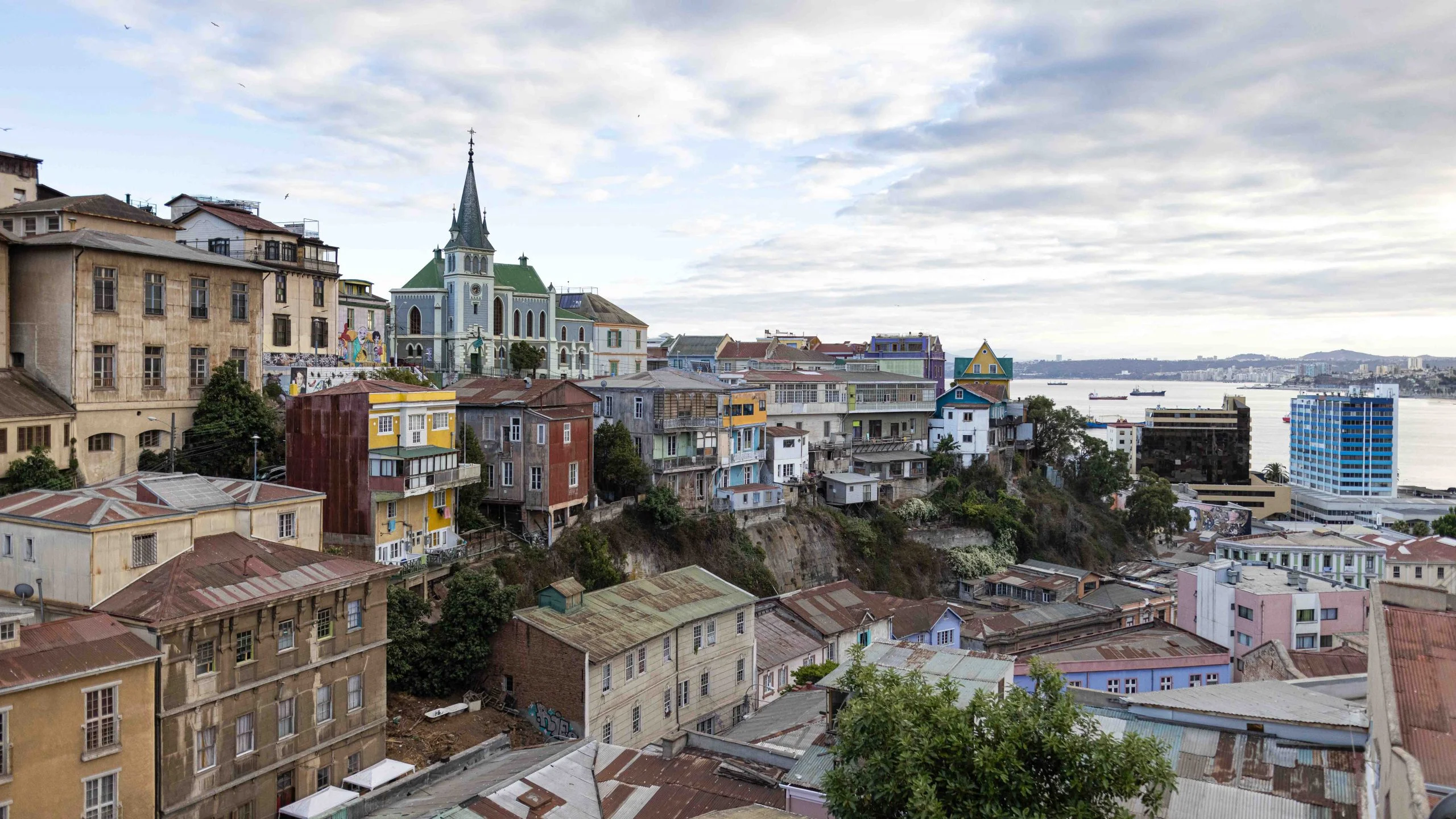 South American city on Trans Andes tour