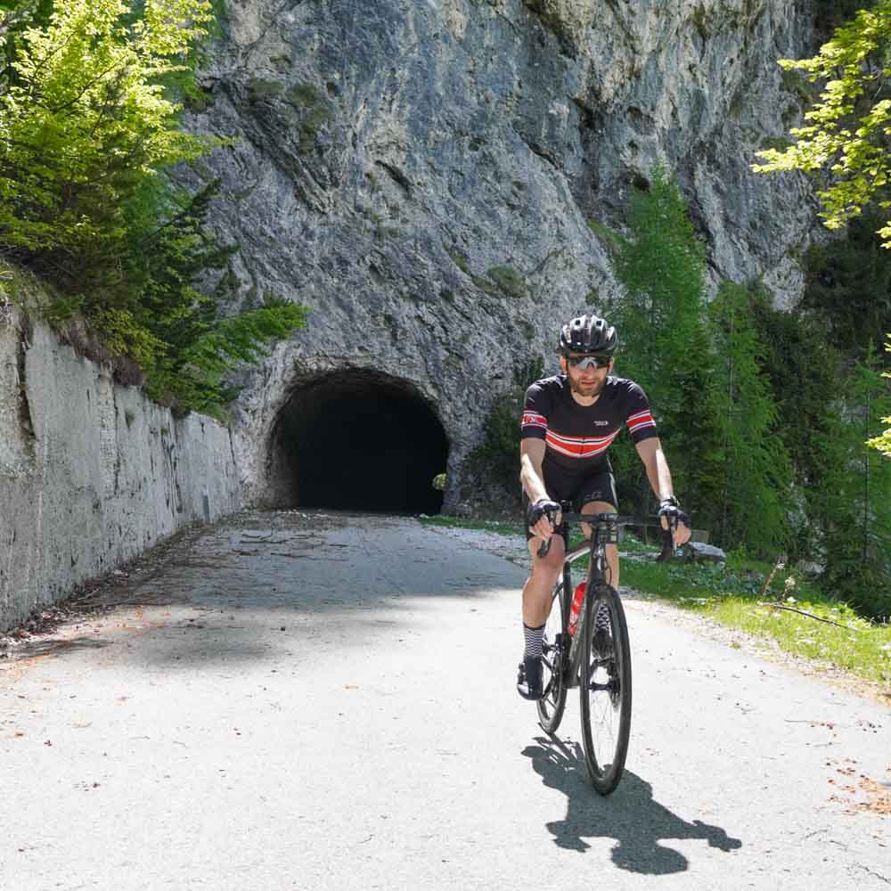 Tunnel on the Mangarts Saddle