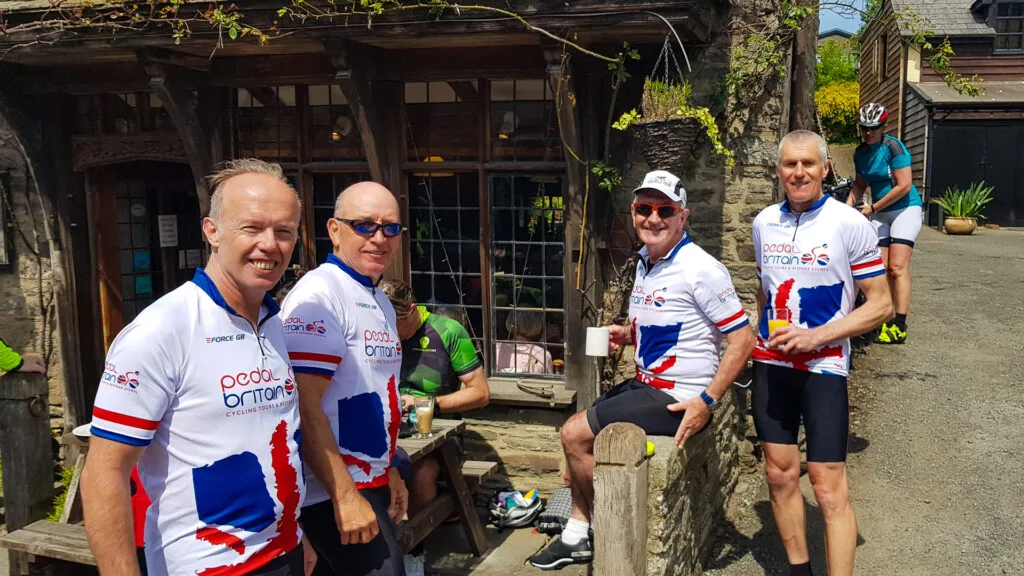 A lejog lunch stop in Clun