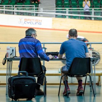 Cycle power meters are used by pro cyclists in the velodrome