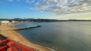 View across the bay at Saint Jean de Luz, Basque Country, France