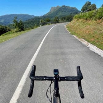 Cycling the roads of basque country