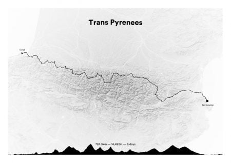 Print of Trans Pyrenees