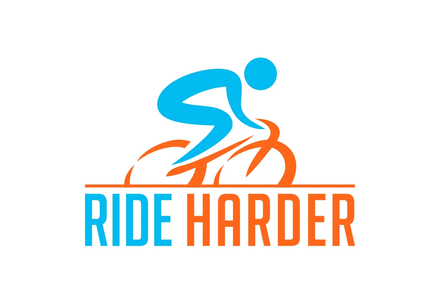 Ride Harder logo