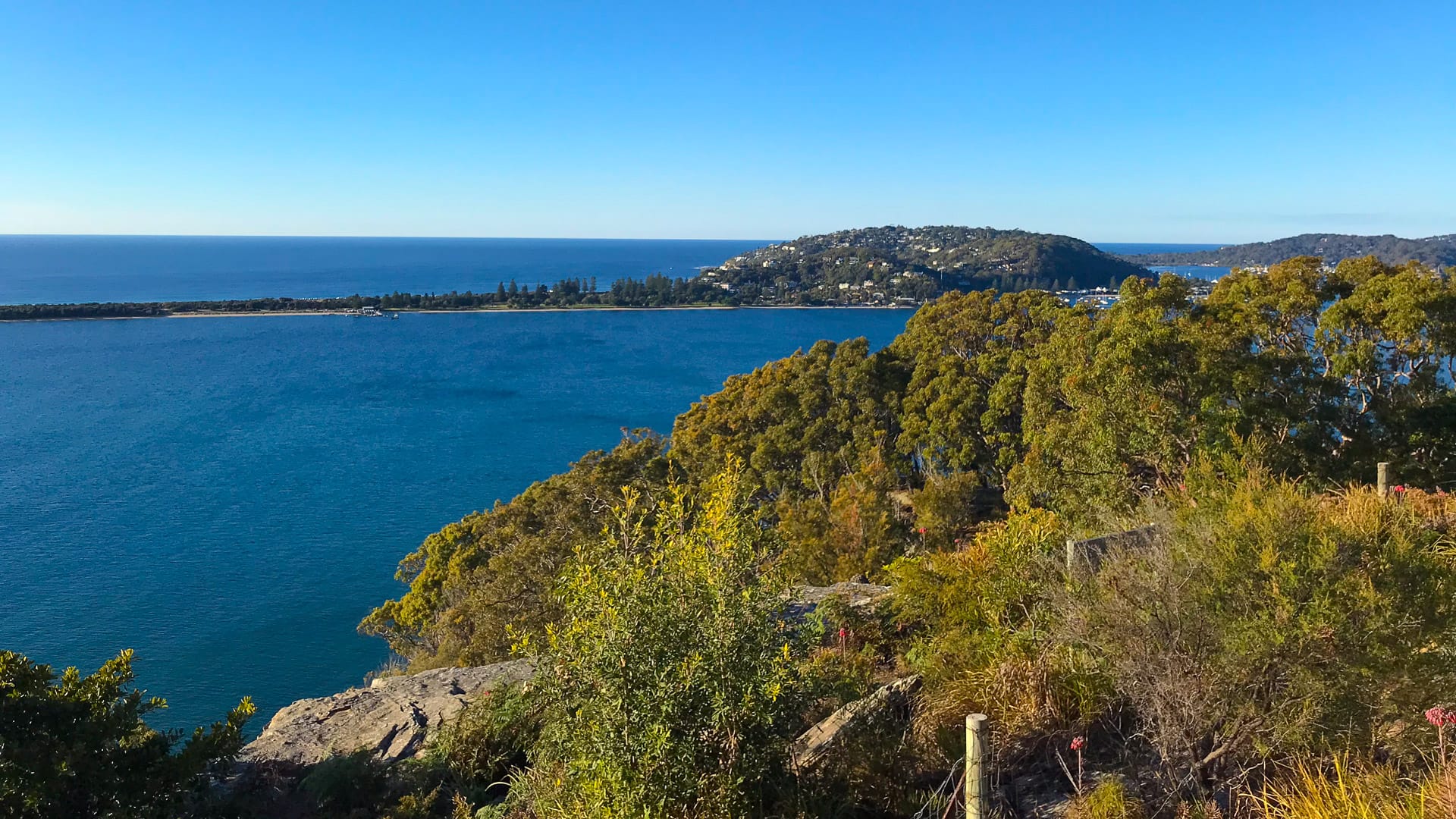 View from West Head lookout, near Sydney, Australia