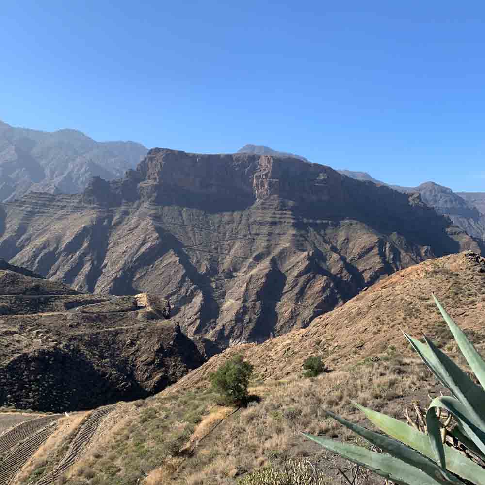 GC210 Gran Canaria cycling route avoiding Valley of the Tears!