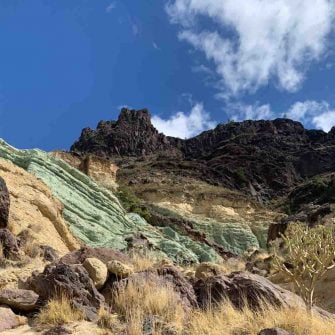 Azulejos rocks in Gran Canaria