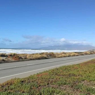 Road past the ocean san francisco