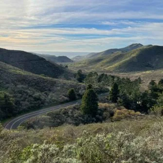 McCullough Road climb near San Francisco