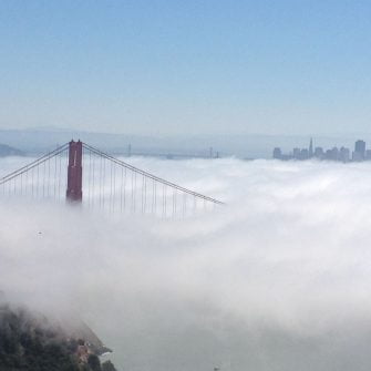 View of Golden Gate Bridge from Conzelman Rd