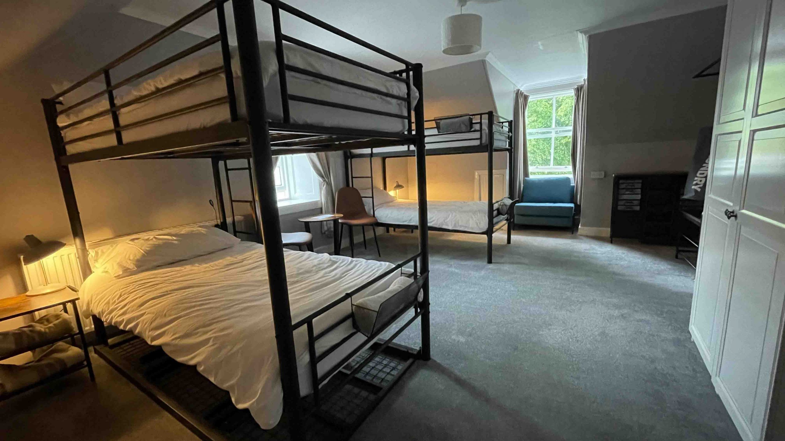 Dorm room at Moffat Independent Hostel, Scotland