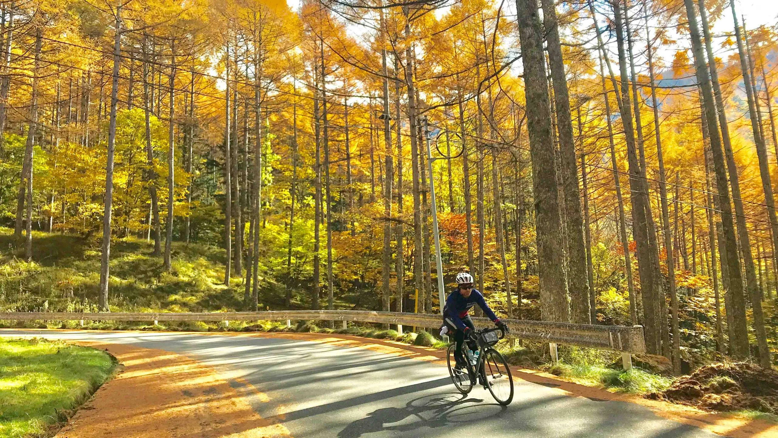 Riding through Japan in Autumn/Fall