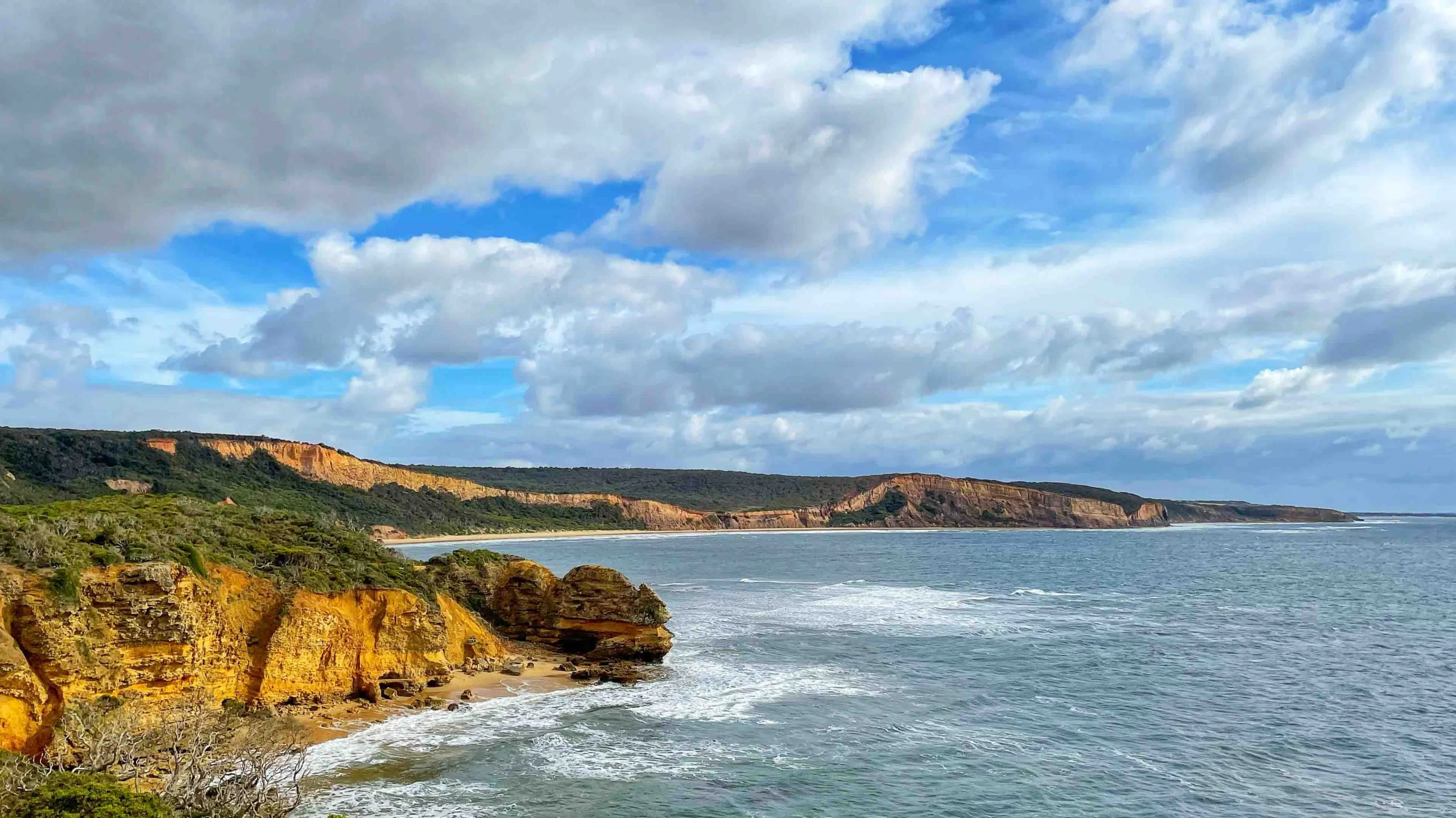 View from Point Addis (near Anglesea) looking towards Torquay