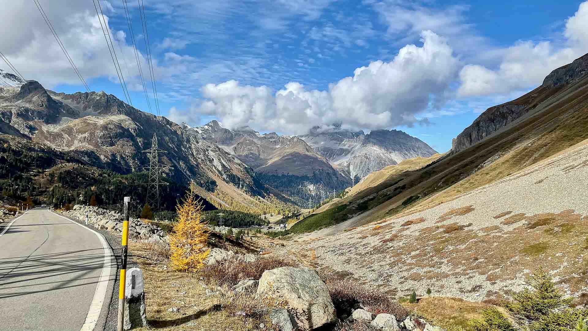 Albula Julier Pass Cycling Route Switzerland inc Tips GPS 