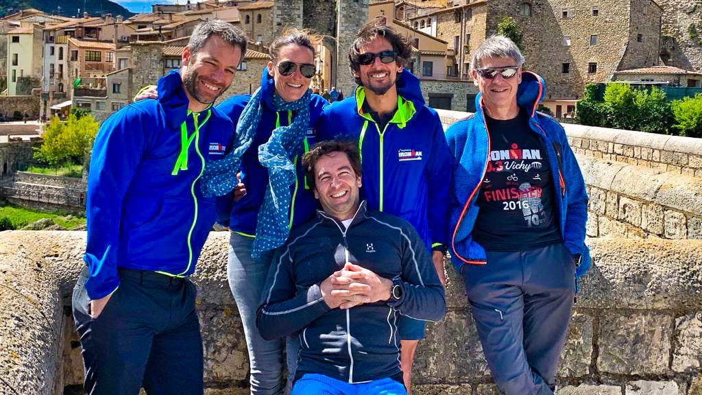 Some travellers have come to the cycling camps in Spain