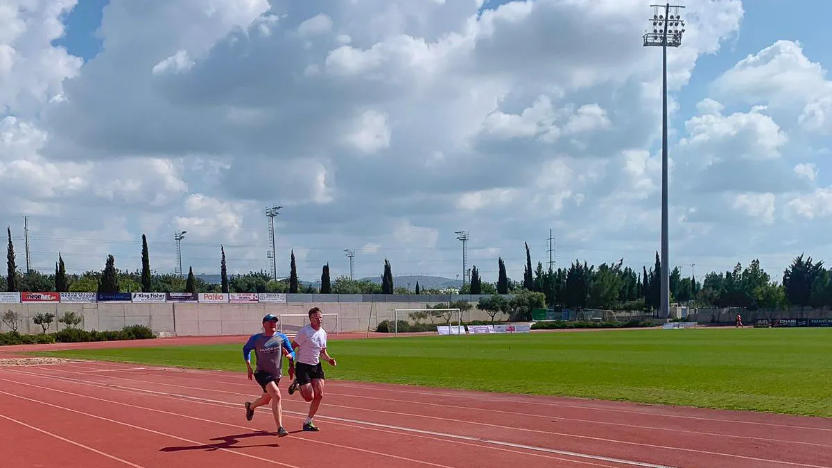 Running stadium in Cyprus