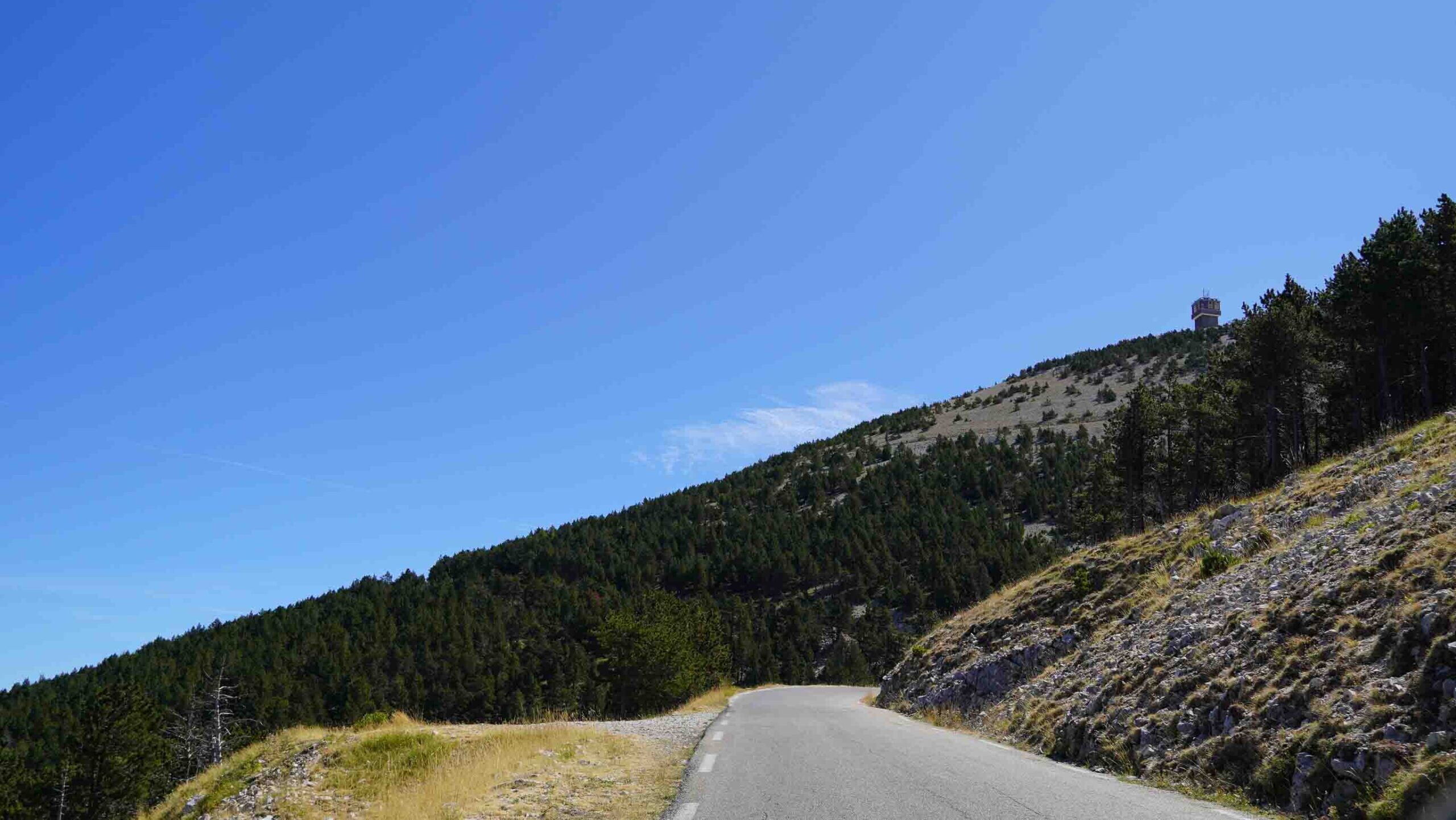 Malaucene side of Ventoux France
