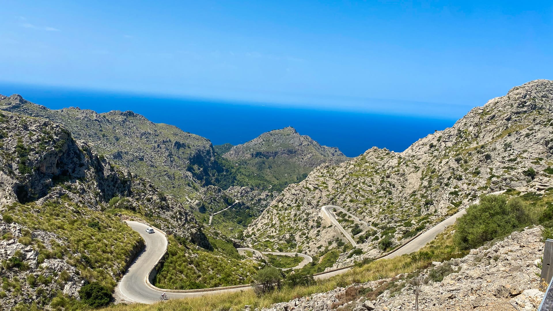 Sa Calobra climb in Mallorca