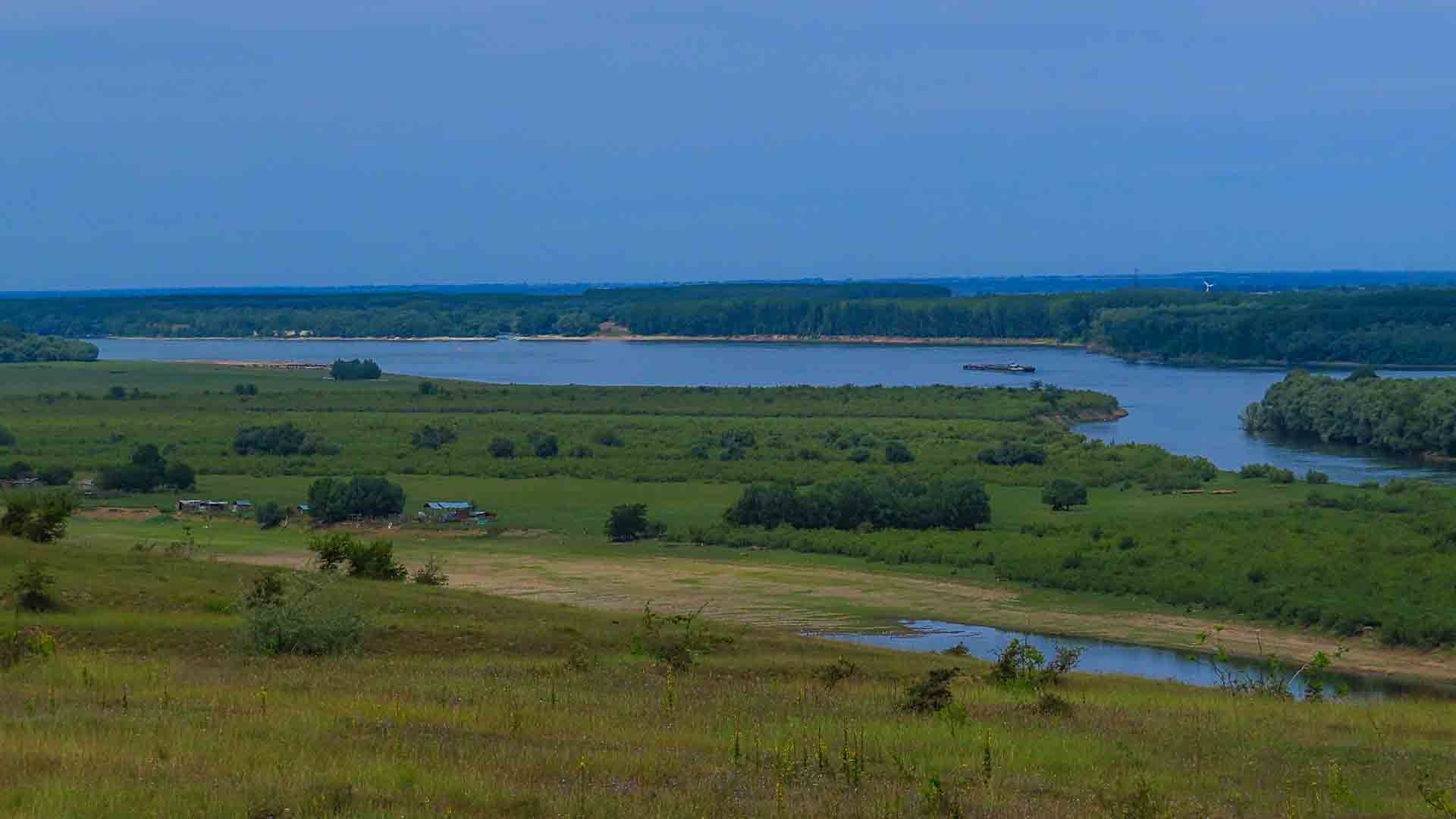 Danube delta in Romania