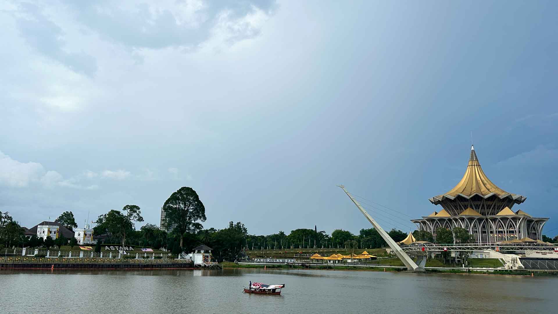 The Astana on the River in Kuching