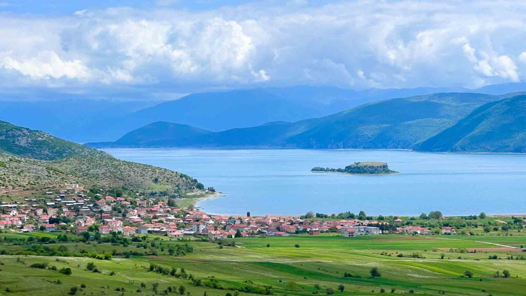 A lake in Albania
